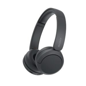 Sony WH-CH520 Wireless Bluetooth Headphones On Ear with Mic, Customized EQ-Black - Open Box