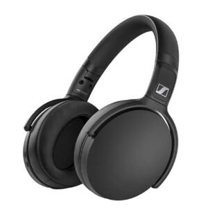 Sennheiser HD 350BT Wireless Headphones, German Design, Upto 30H Battery, Comfortable & Lightweight Over Ear Design Black - Open Box