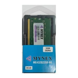 MYNEX 8GB DDR4 Laptop RAM – 3200MHz High-Performance Memory Module | Low Power | Non-ECC | SODIMM | Compatible with Intel & AMD Laptops (ME432S22S8-8G) - Sealed Pack
