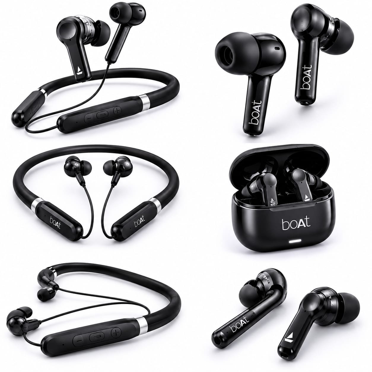 BOULT Curve ANC Neckband + boAt Nirvana Space TWS Earbuds... - Image 4