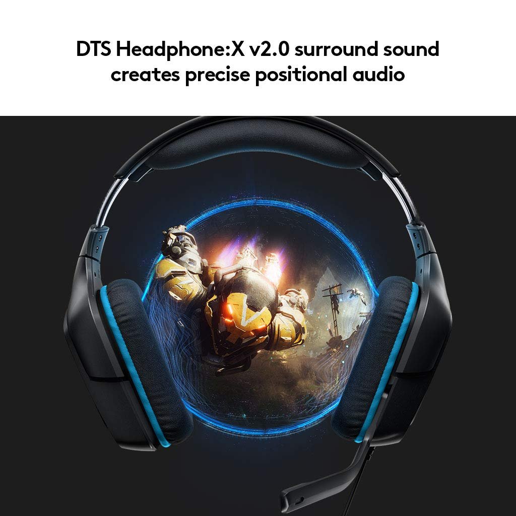 Logitech G431 with 7.1 Surround Sound, DTS X 2.0, 50... - Image 6