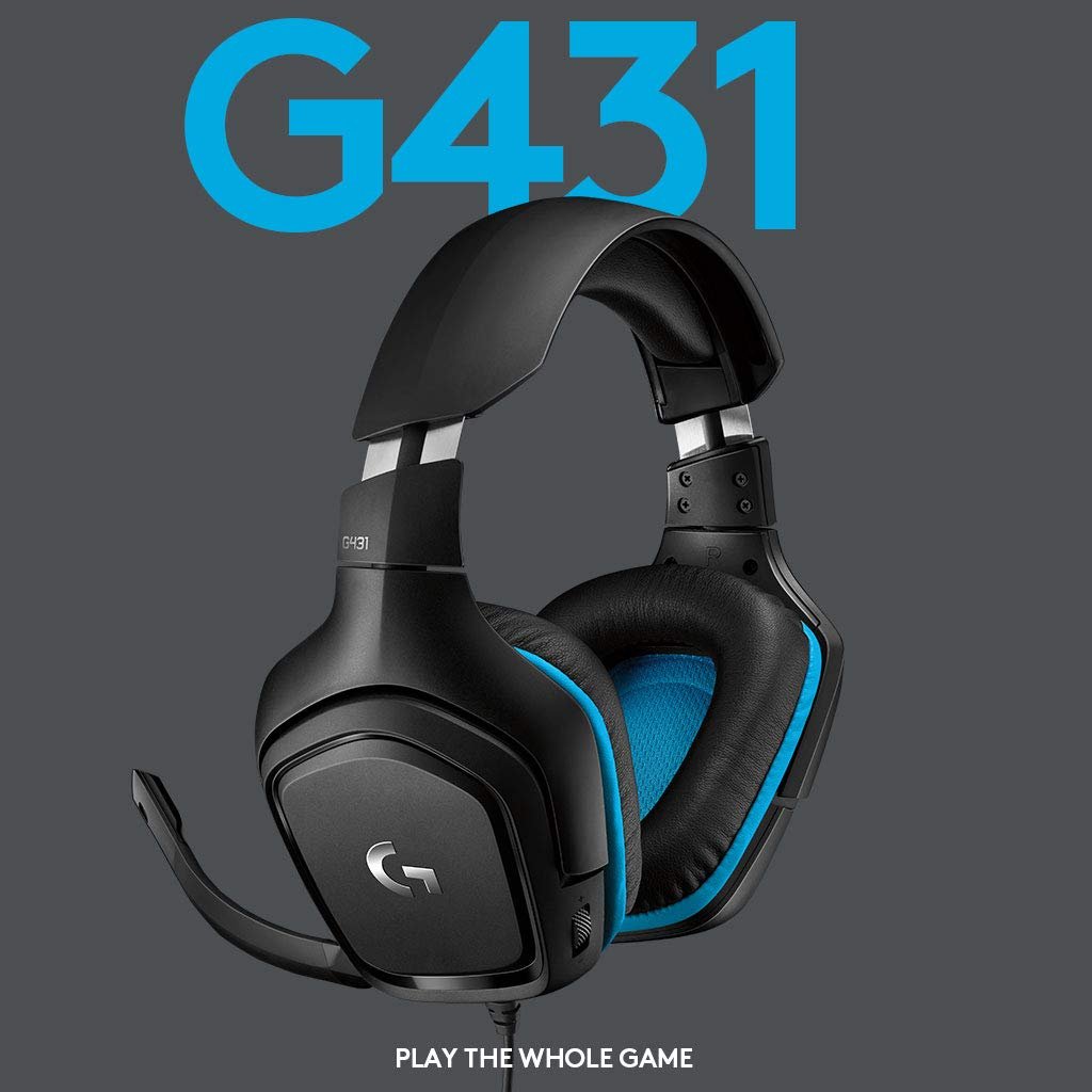 Logitech G431 with 7.1 Surround Sound, DTS X 2.0, 50... - Image 2