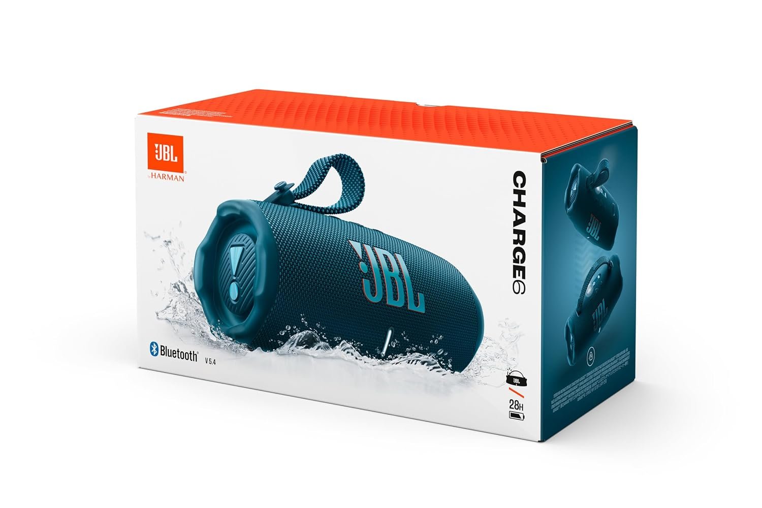JBL Charge 6, Powerful Pro Sound with AI Sound Boost... - Image 2
