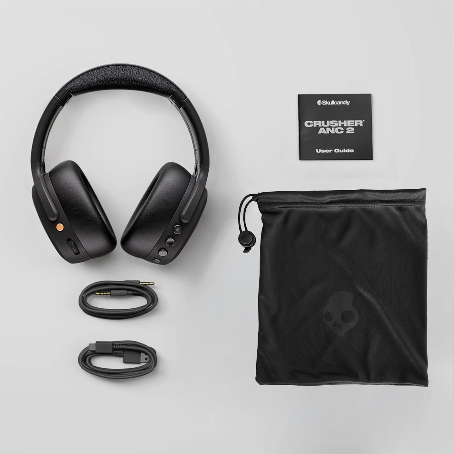 Skullcandy Crusher ANC 2 Wireless Bluetooth Over-Ear Headphones with Active... - Image 6
