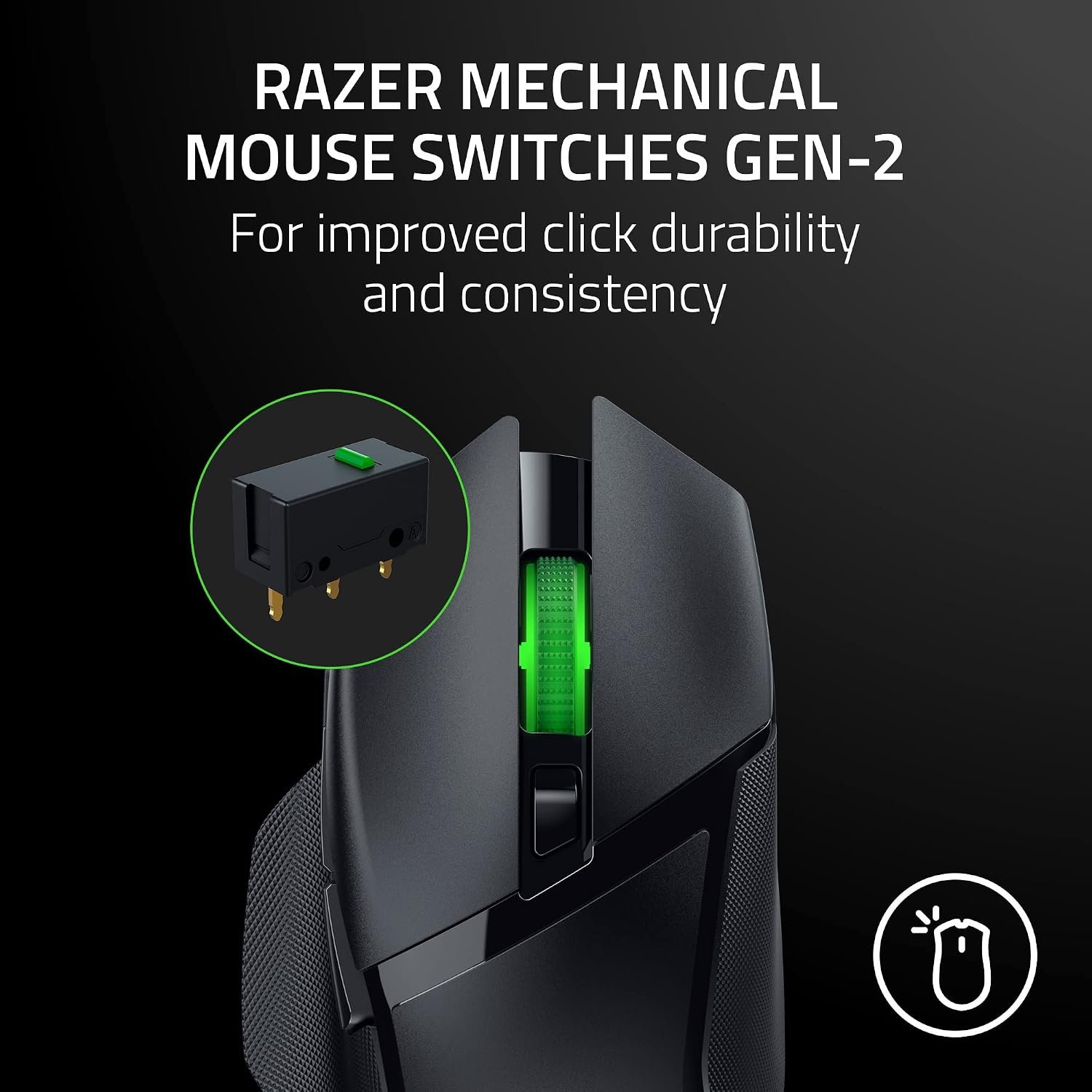 Razer Basilisk V3 X HyperSpeed Wireless Gaming Mouse: Bluetooth &... - Image 4