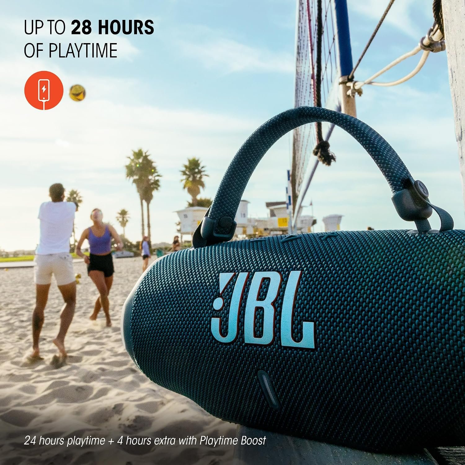 JBL Charge 6, Powerful Pro Sound with AI Sound Boost... - Image 3
