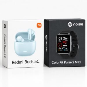 Redmi Buds 5C Earbusds + Noise ColorFit Pulse 2 Max Smartwatch Combos Offer