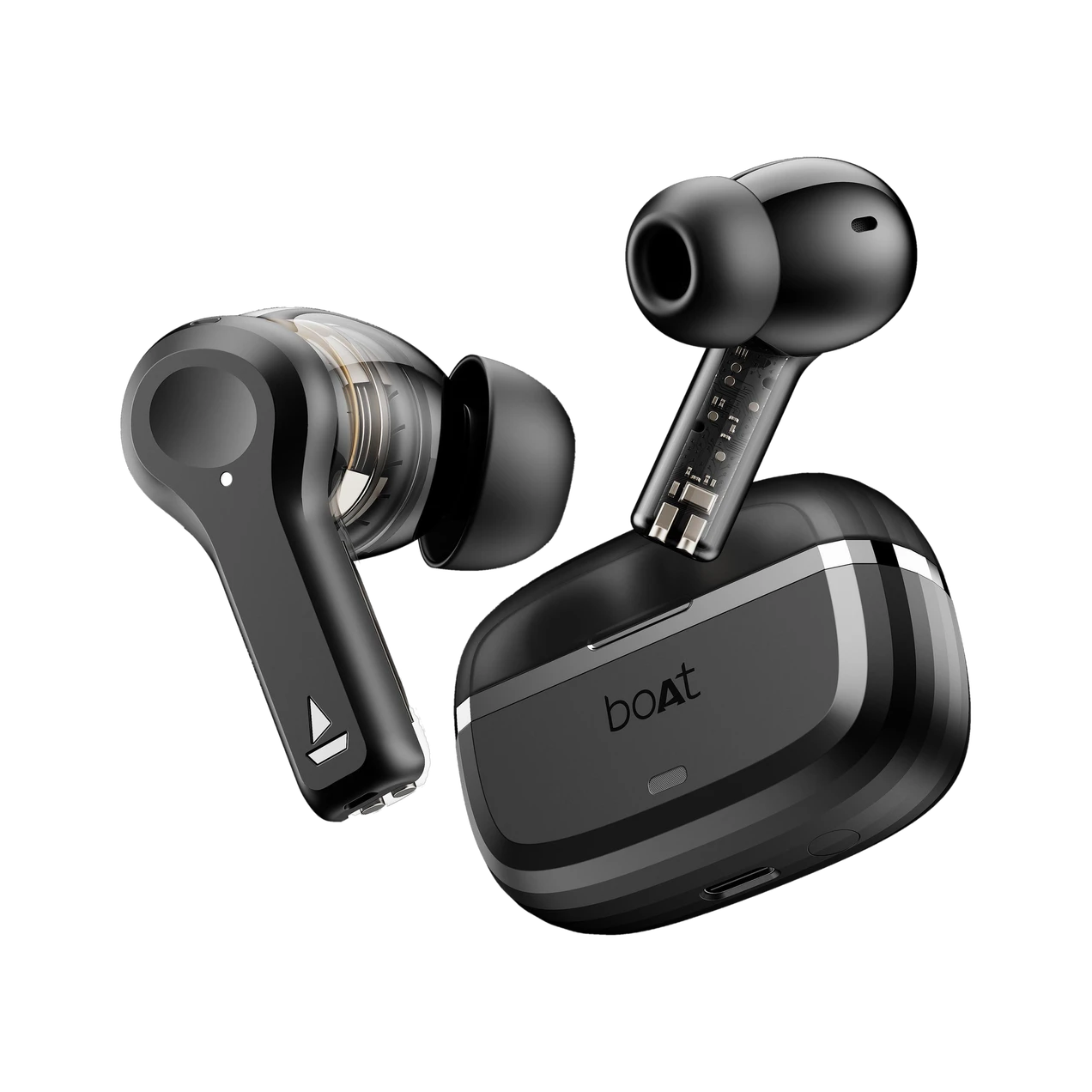 boAt Nirvana Space w/ 360 Spatial Audio, ANC(~32dB), 100HRS Battery...