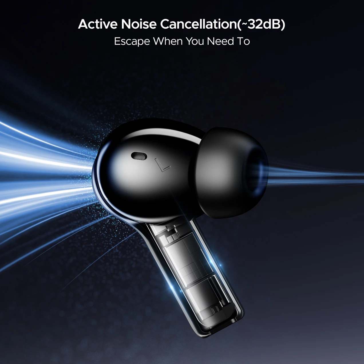 boAt Nirvana Space w/ 360 Spatial Audio, ANC(~32dB), 100HRS Battery... - Image 4