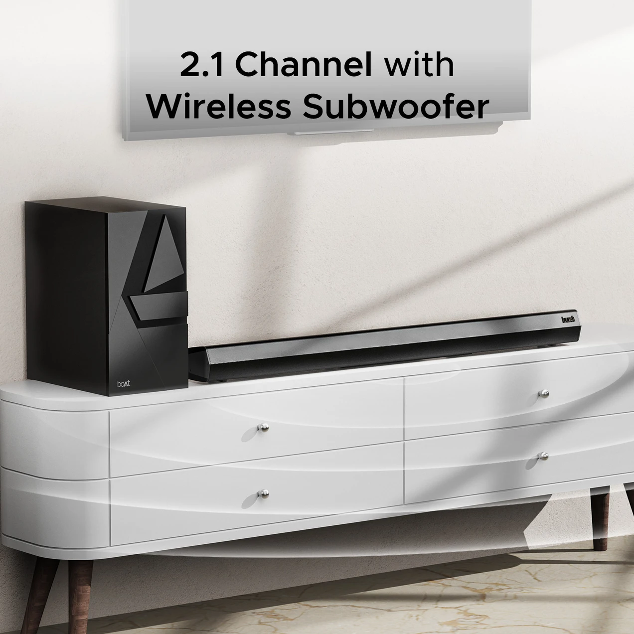boAt Aavante Bar 2000 Pro w/ Wireless Subwoofer, Soundbar Speaker... - Image 3